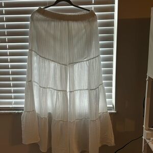 HYFVE flowy white large pants